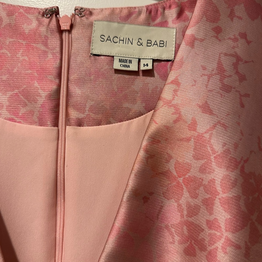 Sachin + Babi Brooke Floral Maxi Gown - light sunset hydrangea - Picture 6 of 14